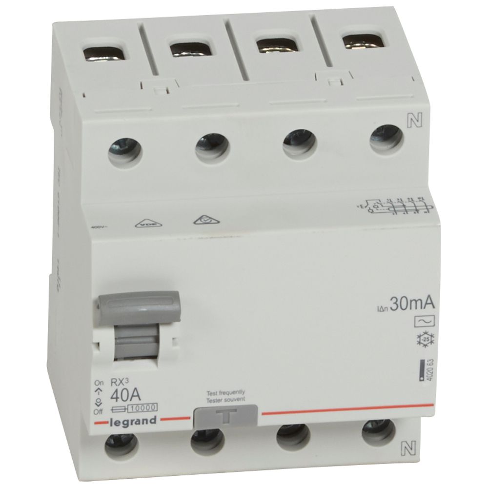 Interruttore Schneider Electric 4P 20A 415V | EAN 3606480088704 | Garanzia Internazionale