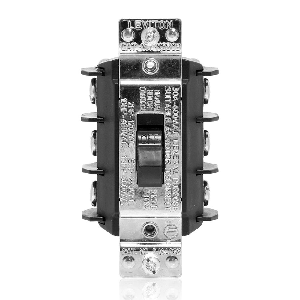 ELECCON | INTERRUPTOR TRIFASICO 30A 600V P/MOTORES